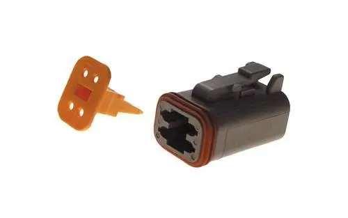 4 Pin Plug & Wedge Lock Kit Cc Pn# 6761 2
