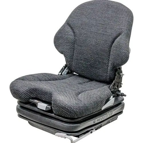 12V Skid Loader Compact Lawn Mower Garden Tractor Seat W/ Air Suspension 1