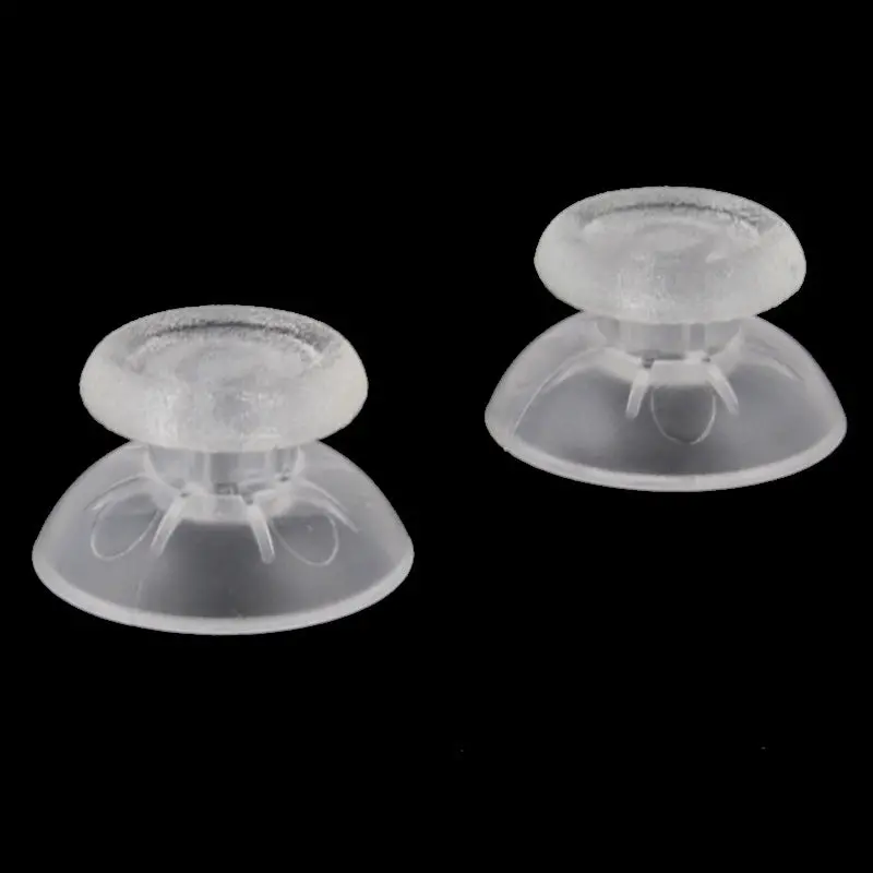 Extremerate Replacement 3D Analog Thumbsticks Compatible With Ps4 Controller - Clear 1