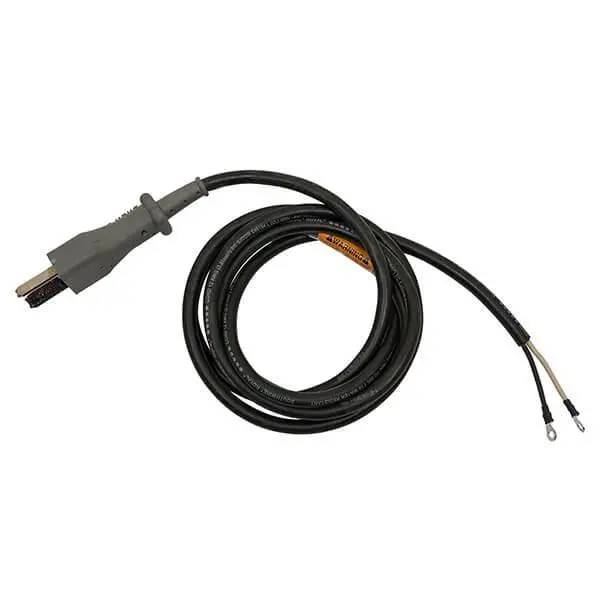 8.5Ft 2-Blade Molded Crowsfoot Cord - Gray 1