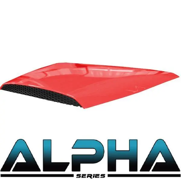 Red Hood Scoop For Alpha Body Kits Pn# 05-041 2