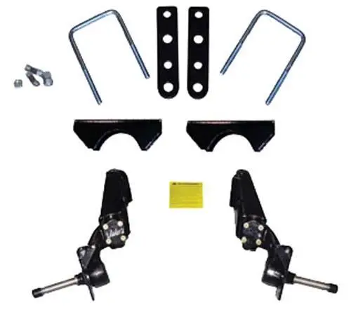 Jake's Club Car Ds & Carryall  3 Spindle Lift Kit W/Mech Brakes (Years 1981-Up) Pn# 6233-3Ld 1