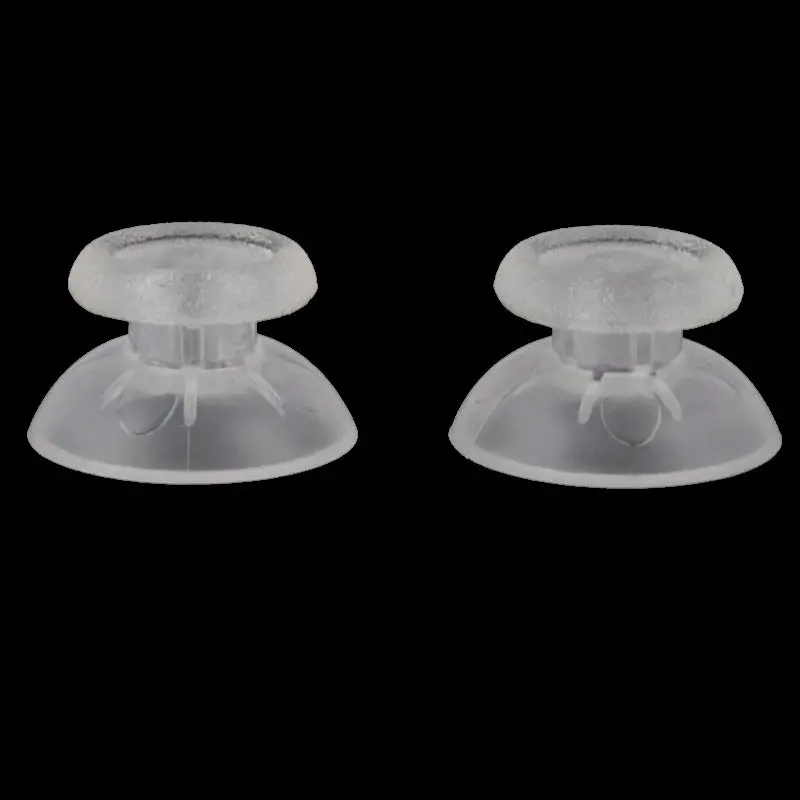 Extremerate Replacement 3D Analog Thumbsticks Compatible With Ps4 Controller - Clear 2