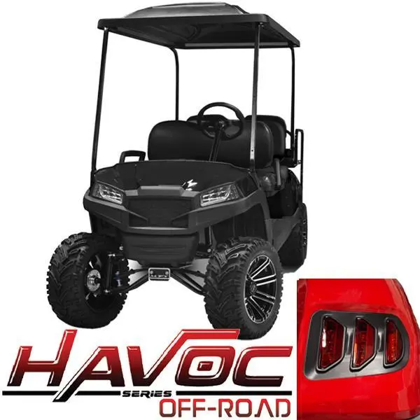 Yamaha G29/Drive Havoc Off-Road Body Kit In Black (Years 2007-2016) Pn# 05-048Ko 1