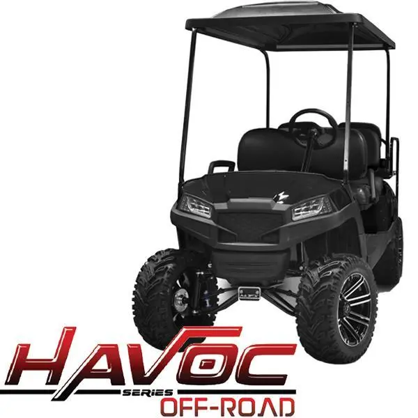 Yamaha G29/Drive Havoc Off-Road Front Cowl Kit In Black (Years 2007-2016) Pn# 05-048Co 1