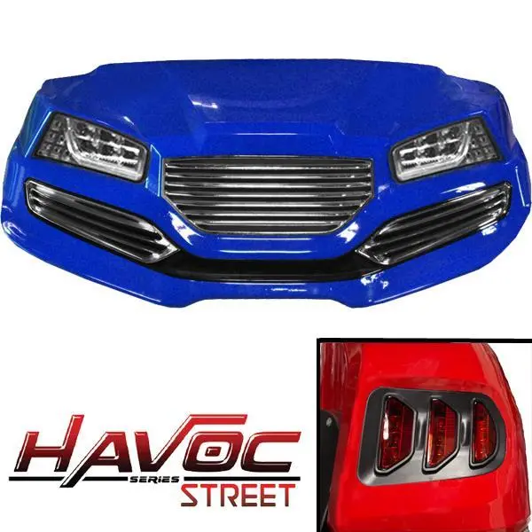 Yamaha G29/Drive Havoc Street Body Kit In Blue (Years 2007-2016) Pn# 05-047Ks 1