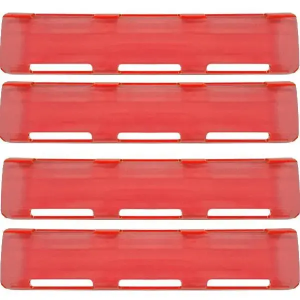 40” Red Single Row Led Light Bar Cover Pack Pn# 02-066 1
