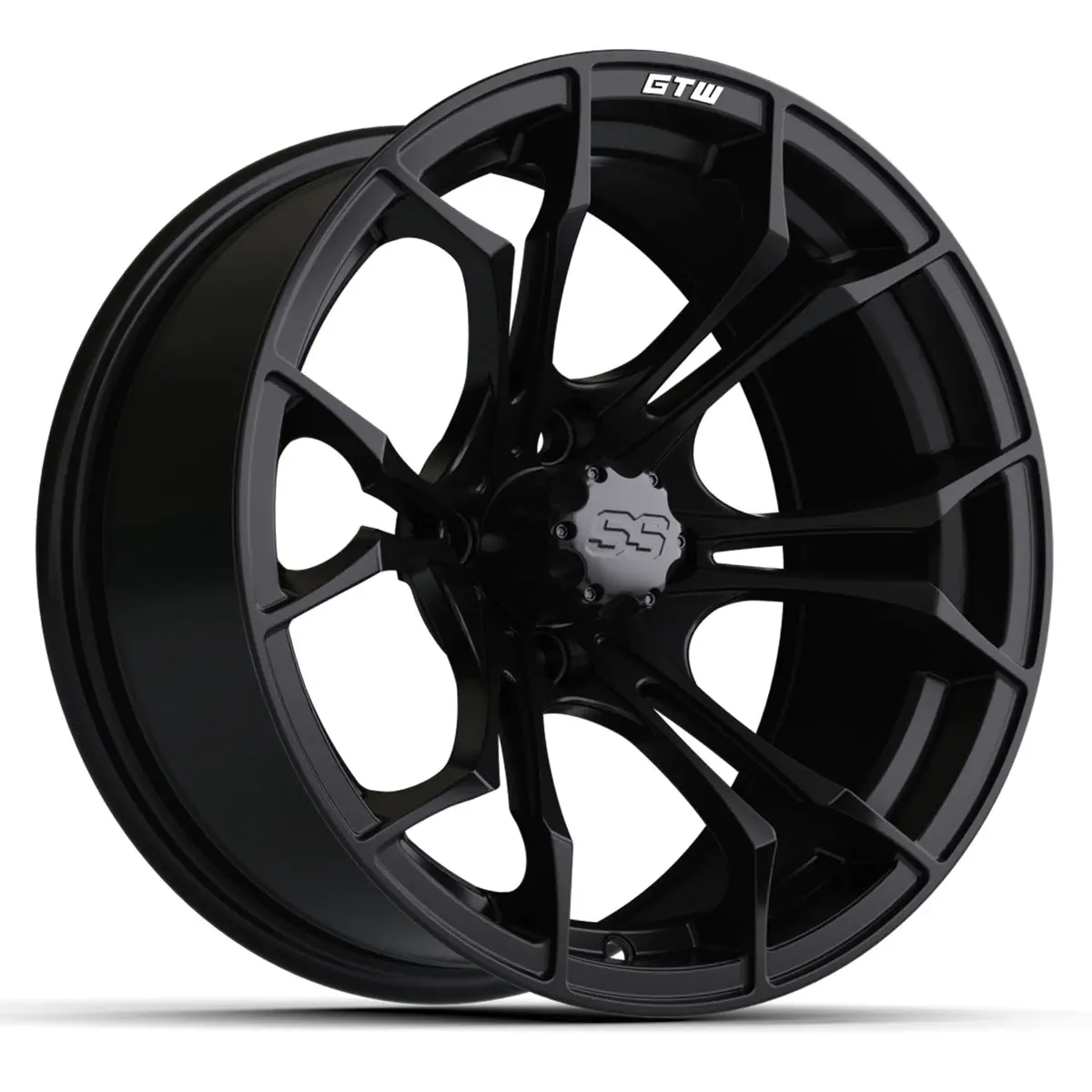 15" Gtw® Spyder Wheel – Matte Black Pn# 19-307 1
