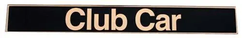 Club Car Ds Name Plate (Years 1982-2004) Pn# 6323 1