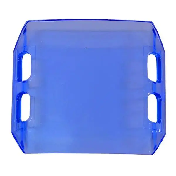 4” Blue Dual Row Led Light Bar Cover Pn# 02-051 1