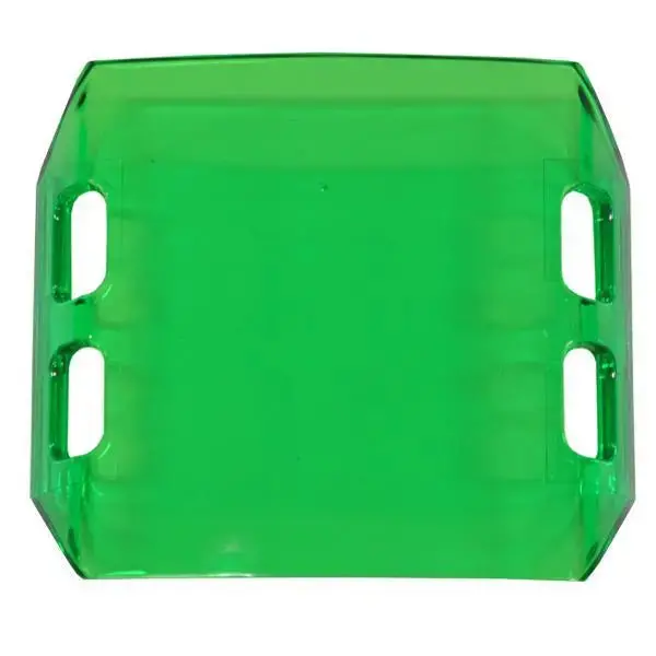 4” Green Dual Row Led Light Bar Cover Pn# 02-052 1