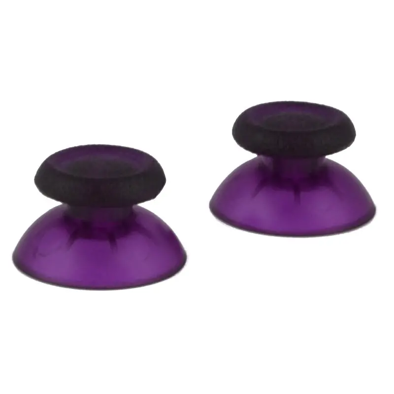Extremerate Replacement Analog Thumbsticks Compatible With Ps4 Controller - Clear Purple 1