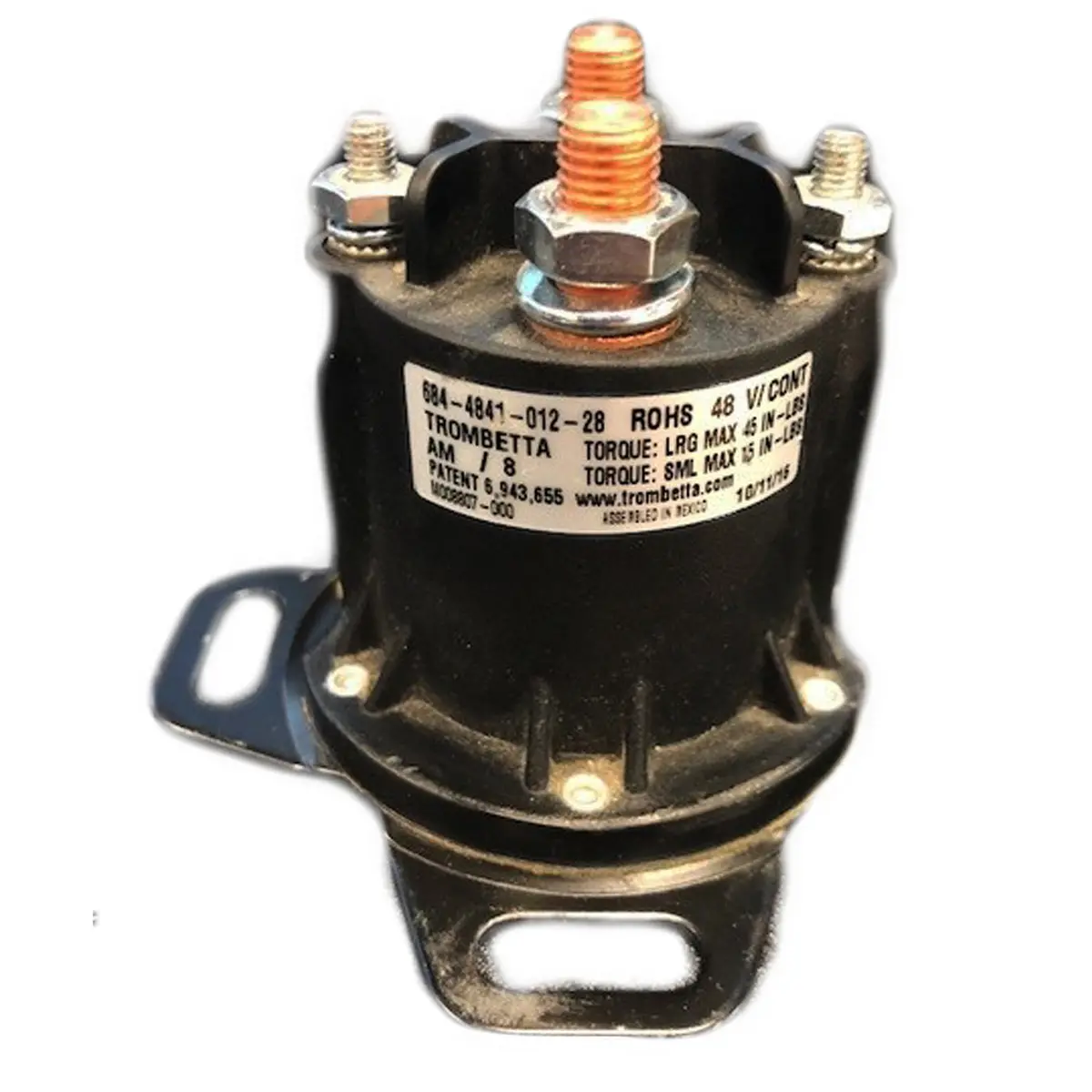 36 Volt Solenoid For Ezgo Rxv 2013-2019 1