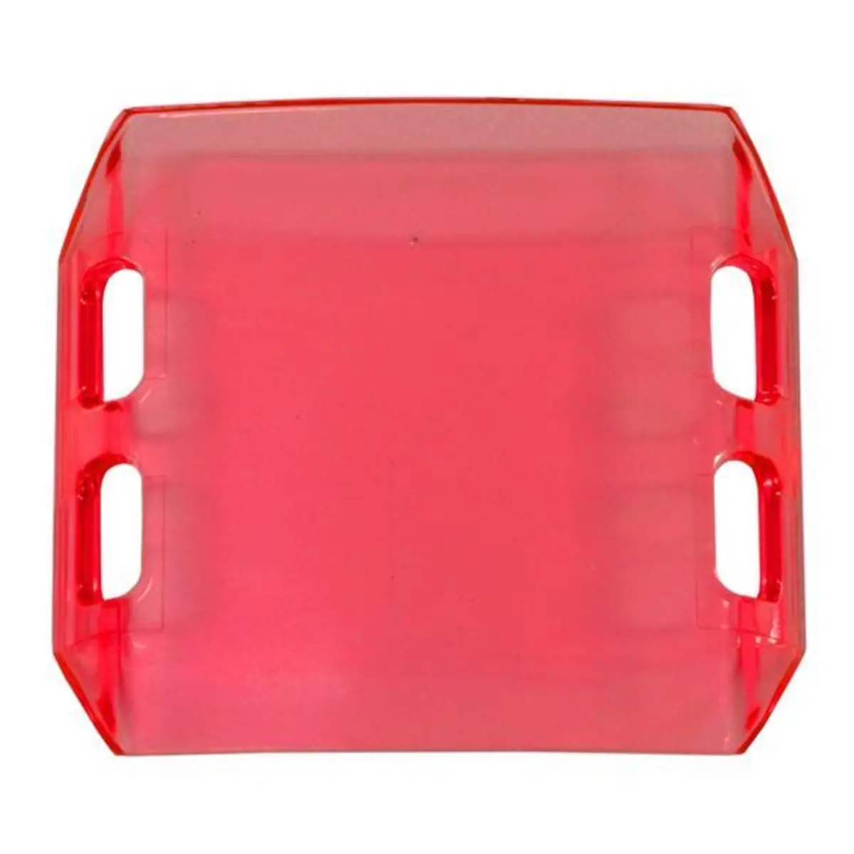 4” Red Dual Row Led Light Bar Cover Pn# 02-050 2