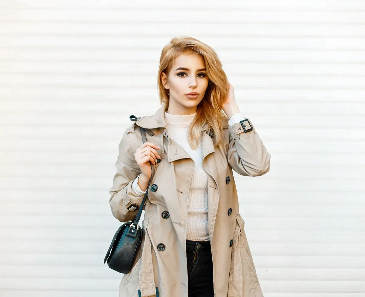 *Short Trench Coat 1