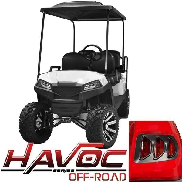 Yamaha G29/Drive Havoc Off-Road Body Kit In White (Years 2007-2016) Pn# 05-049Ko 1