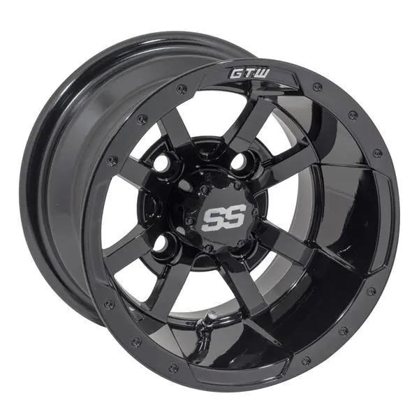 10" Gtw® Storm Trooper Black Wheel Pn# 19-106 1
