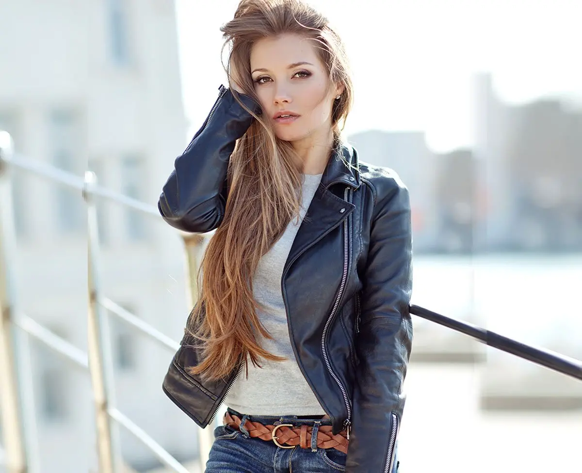 *Melody Leather Jacket 1