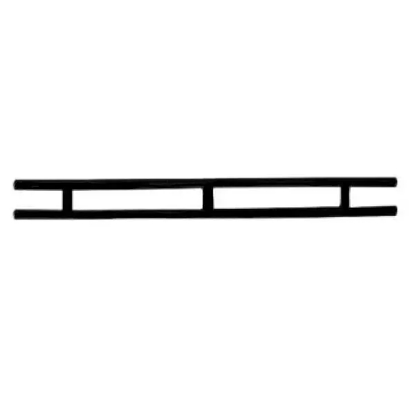 Jake's Matte Black Club Car Ds Rear Bumper (Years 1981-Up) Pn# 6272 1