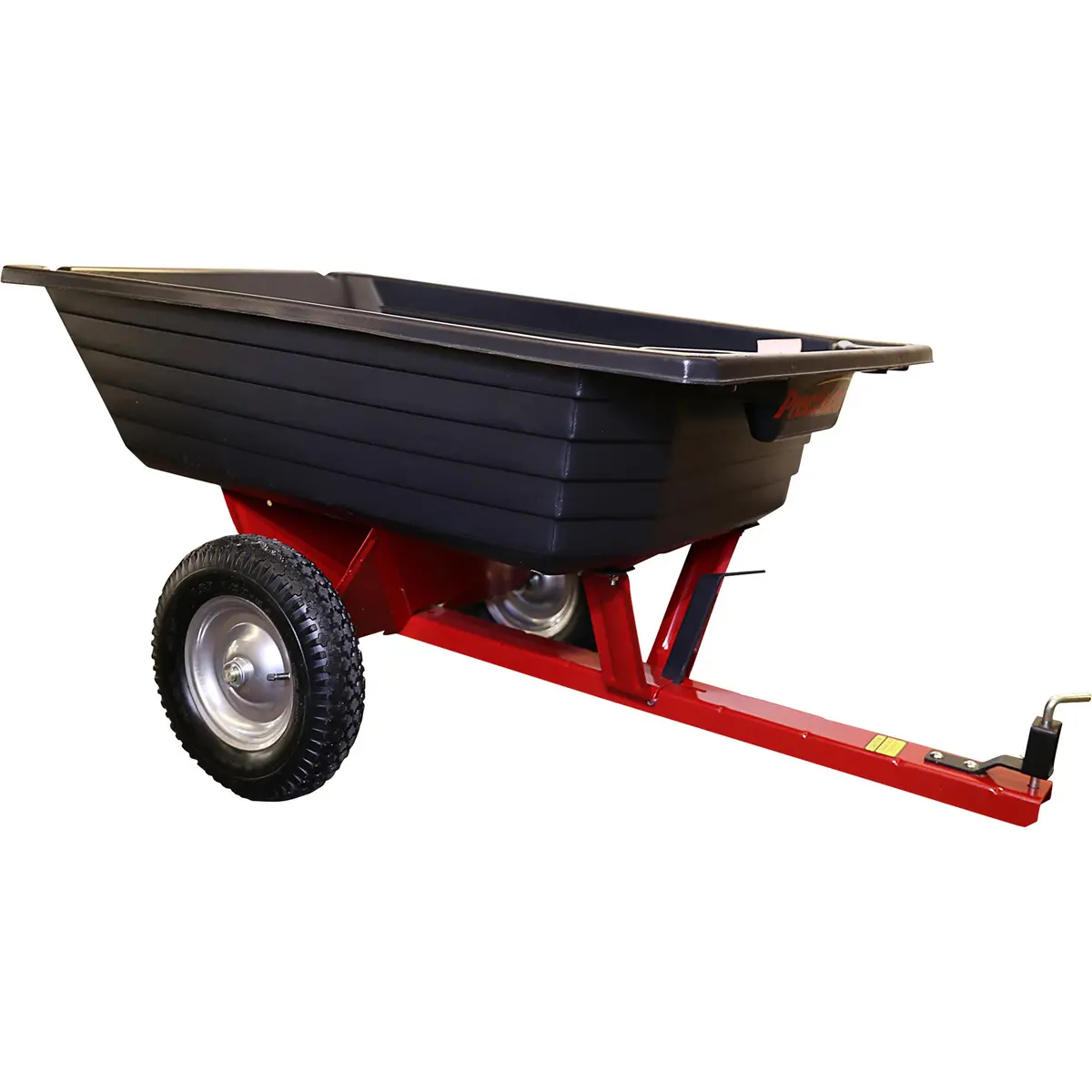 10 Cu Ft Tractor Atv / Utv Poly Dump Cart Trailer 650 # 2