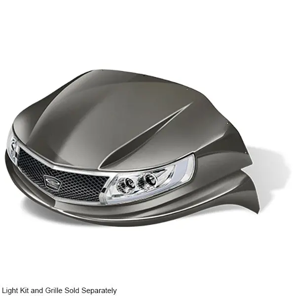 Doubletake Phoenix Front Cowl, Club Car Precedent 04+, Graphite 1