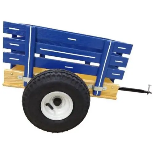 (Blue) Mc1 Speedway Express Heavy Duty Cart Kids Tricycle Wagon 1