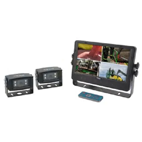 Cabcam 9" Quad Hd Monitor - 2 Camera Observation System W/ Audio 1