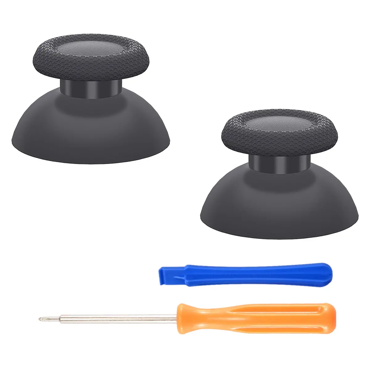 Extremerate Replacement Thumbsticks Analog Stick Joystick Compatible With Ps5 & Ps4 All Model Controller - Classic Gray 1