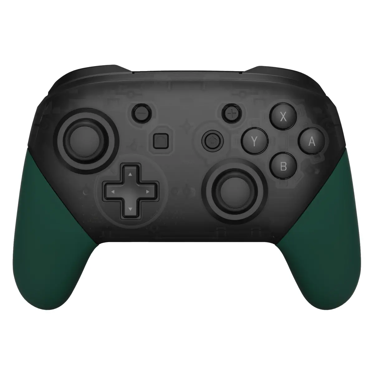 Extremerate Replacement Handle Grips For Nintendo Switch Pro Controller - Racing Green 1