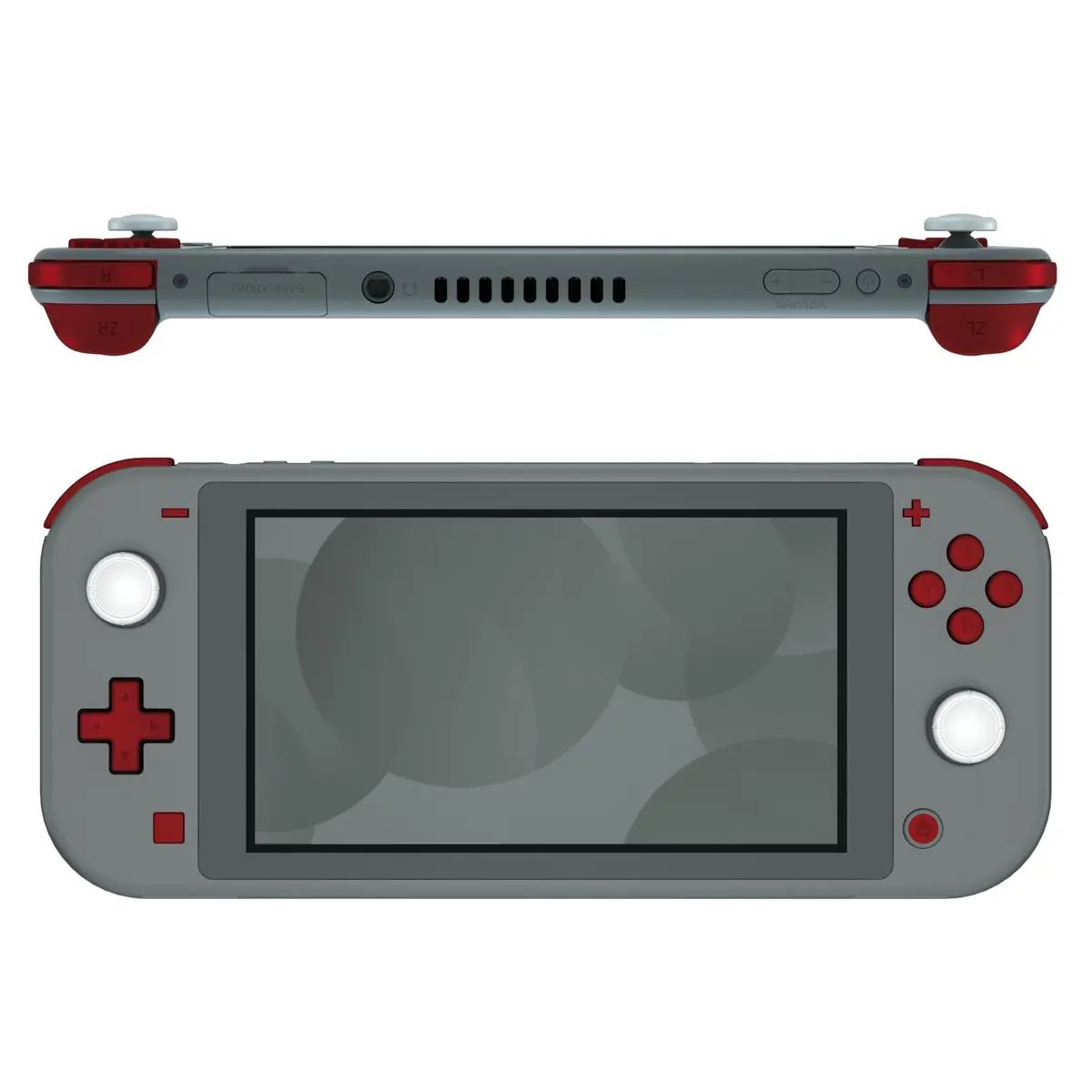 Extremerate Replacement Full Set Buttons For Ns Switch Lite - Scarlet Red 1