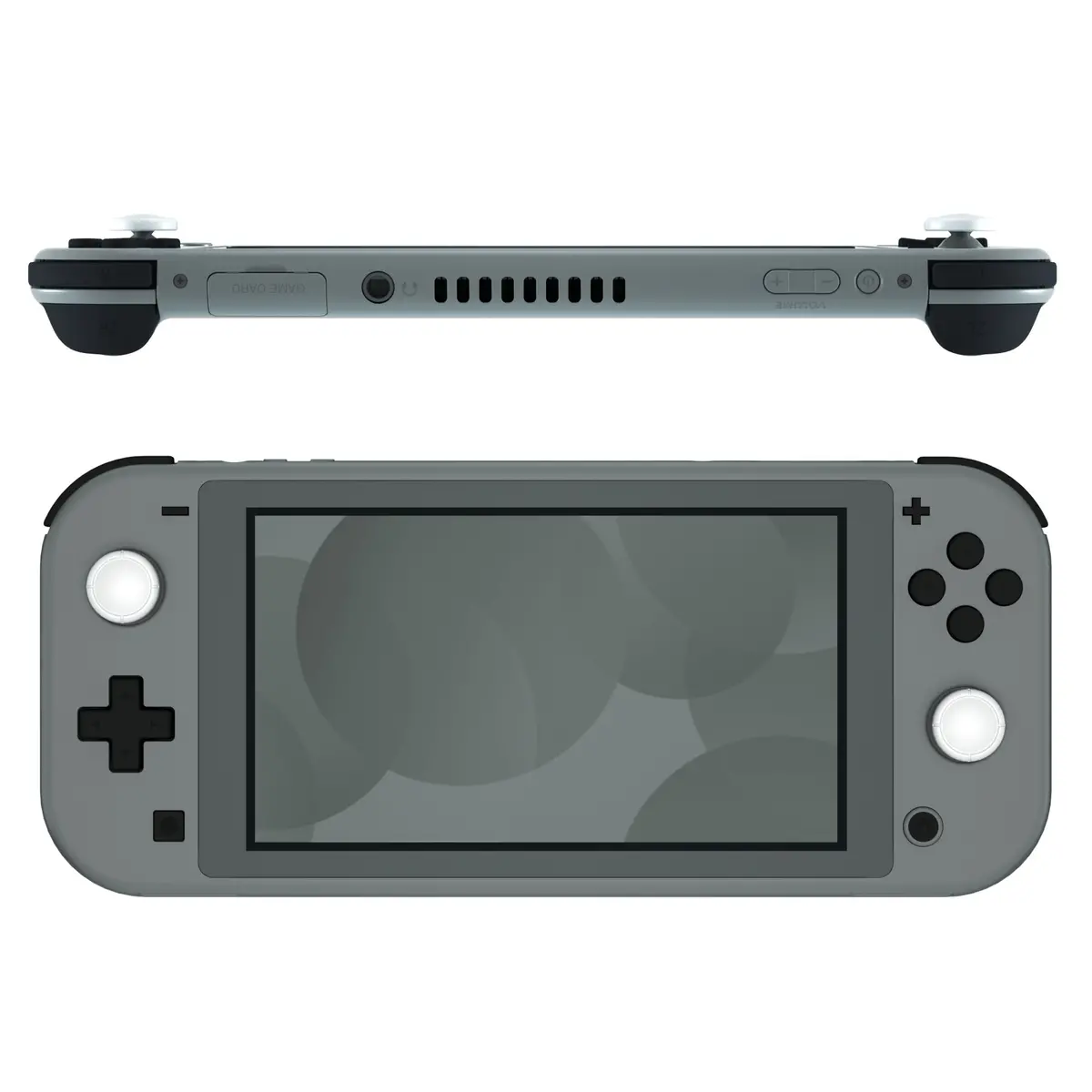 Extremerate Replacement Full Set Buttons For Ns Switch Lite - Black 1