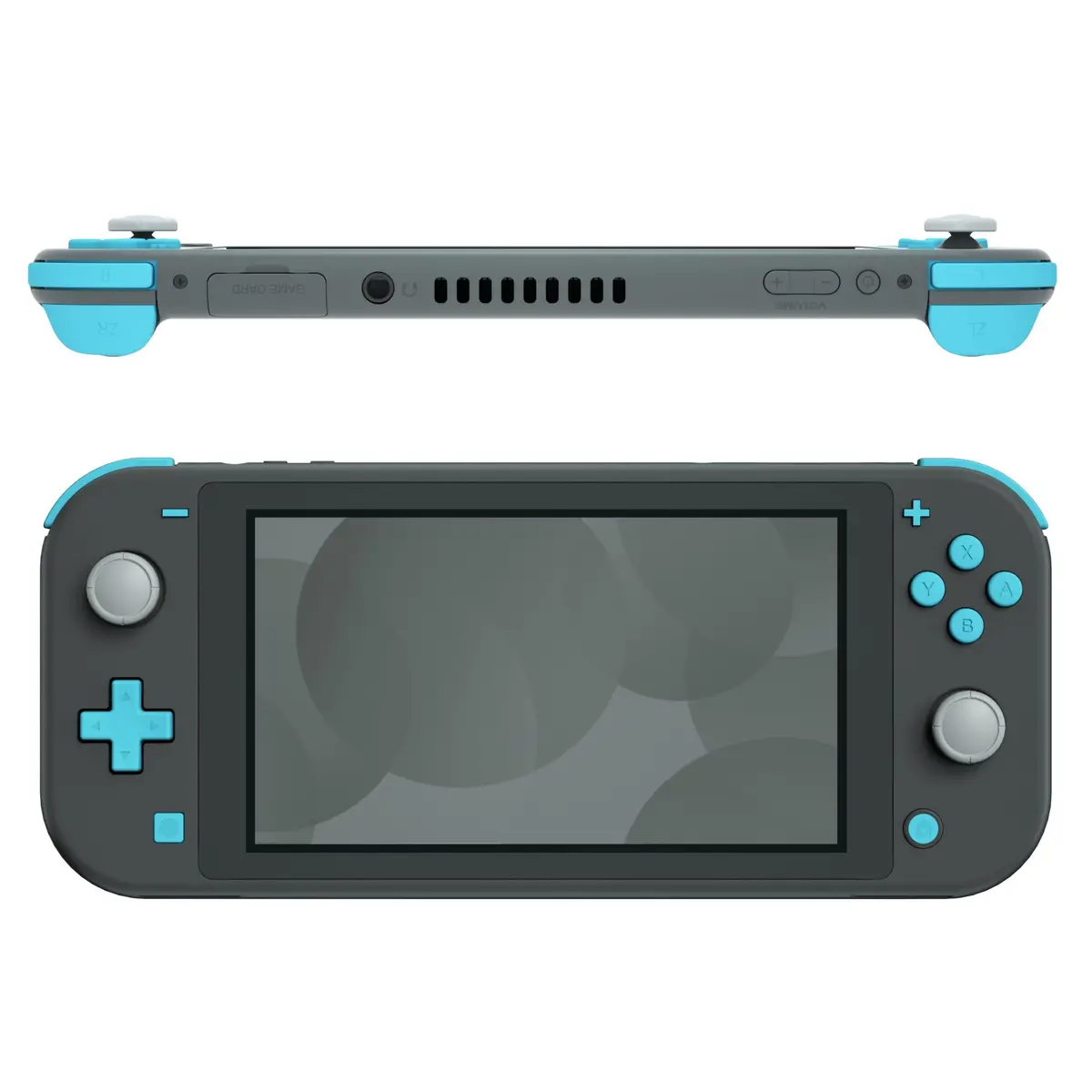 Extremerate Replacement Full Set Buttons For Ns Switch Lite - Heaven Blue 1