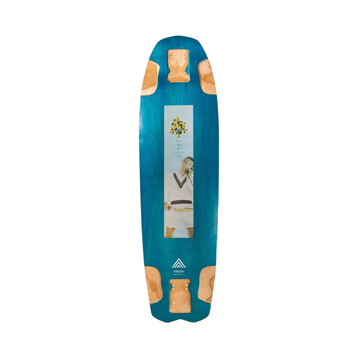 36" Prism Skateboard Theory Cop Caller Deck 1