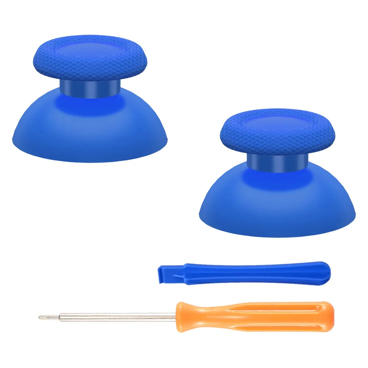Extremerate Replacement Thumbsticks Analog Stick Joystick Compatible With Ps5 & Ps4 All Model Controller - Blue 1