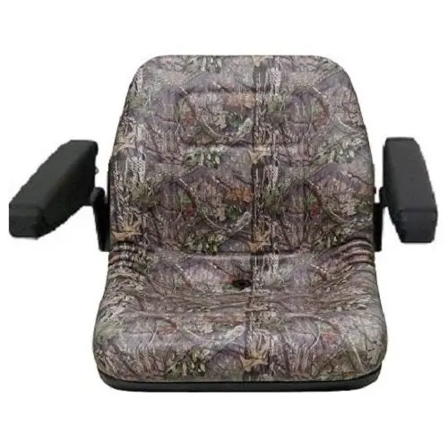 John Deere / Kubota Compact Tractor Flip Style Seat W/ Arm Rests 1