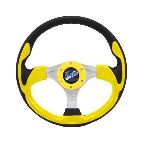 Madjax® 13” Yellow Ultra2 Steering Wheel Pn# 06-015 1