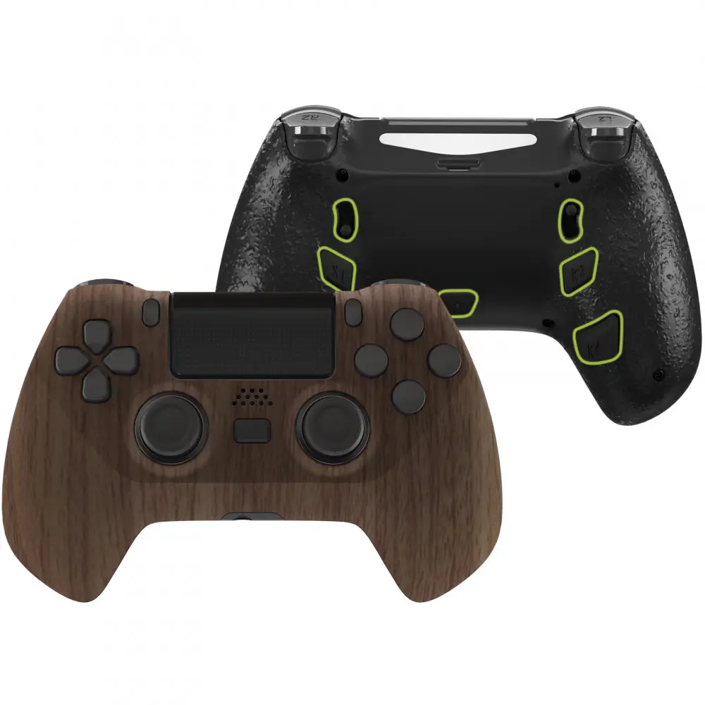 Extremerate Decade Tournament Controller (Dtc) Upgrade Kit For Ps4 Controller Jdm-040/050/055 - Wood Grain 1