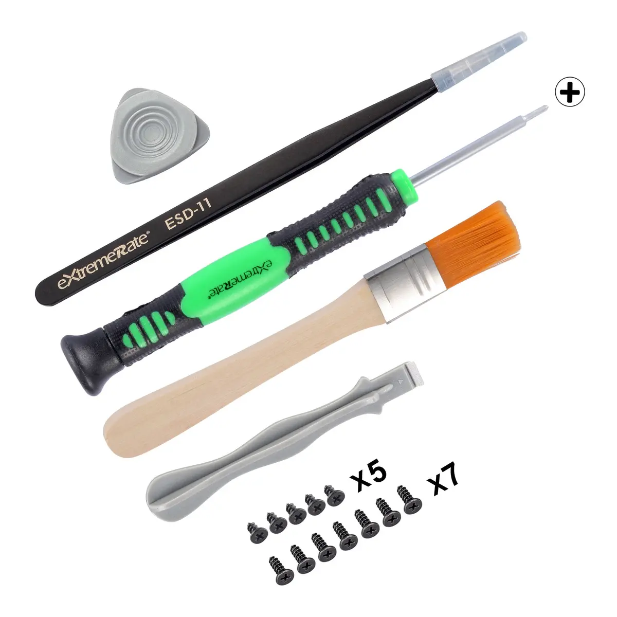 Extremerate Repair Kits Cross Screwdriver Set Tweezers Opening Tools For Ps3 & Ps4 All Model Controllers 1