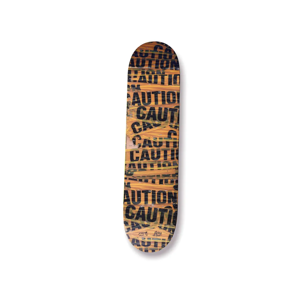 7.77" Caution Couture Edition Skateboard Deck By 777Ov 1