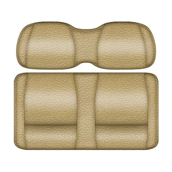 Doubletake Veranda Front Cushion Set, E-Z-Go Rxv 08+, Sand/Sand 1
