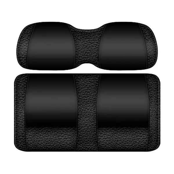 Doubletake Veranda Front Cushion Set, Club Car Precedent 04+, Black/Black 1