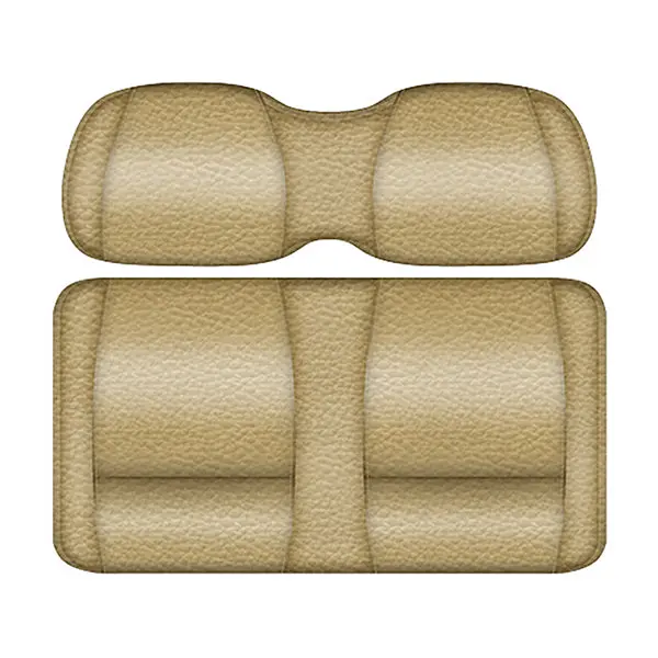 Doubletake Veranda Front Cushion Set, Yamaha Drive2, Sand/Sand 1