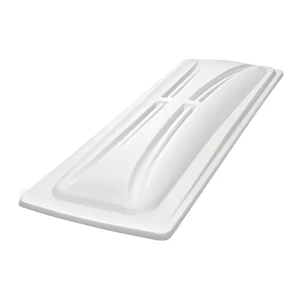 Doubletake 120" Top With Kwick-Track Rail System, Universal, White 1