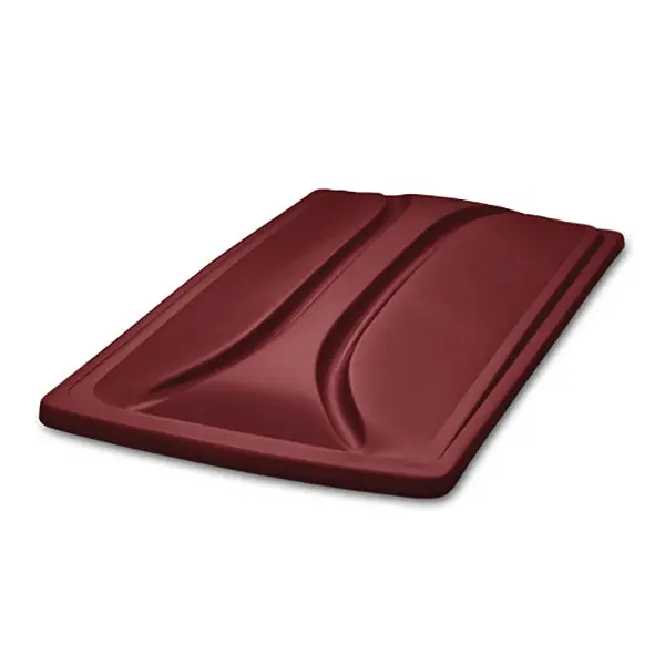 Doubletake 80" Top With Kwick-Track Rail System, Universal, Burgundy 1