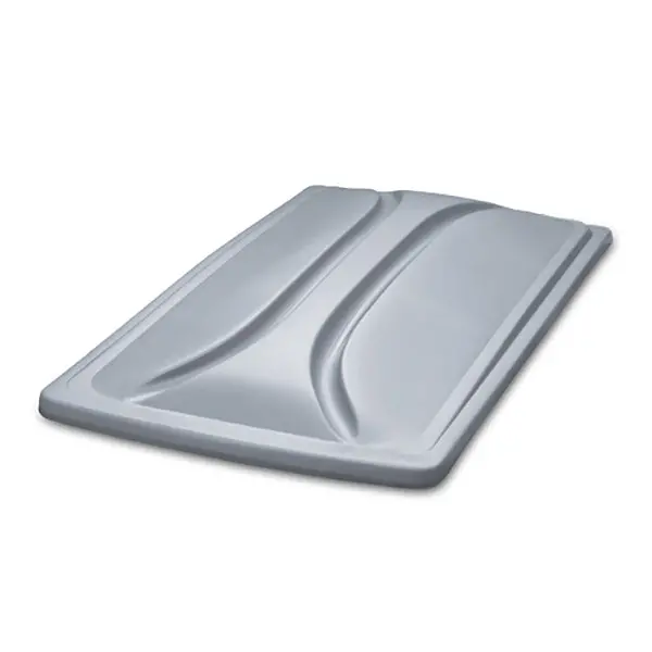 Doubletake 80" Top With Kwick-Track Rail System, Universal, Silver 1