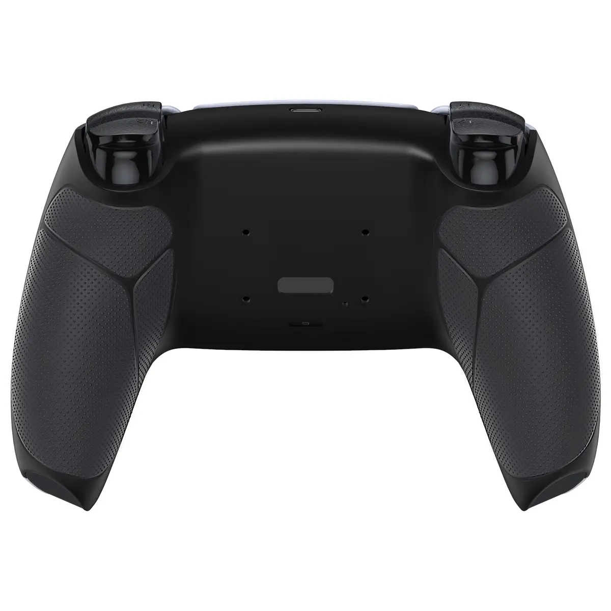 Extremerate Performance Grip Redesigned Back Shell For Extremerate Rise Remap Kit, Compatible With Ps5 Controller - Rubberized Black 2