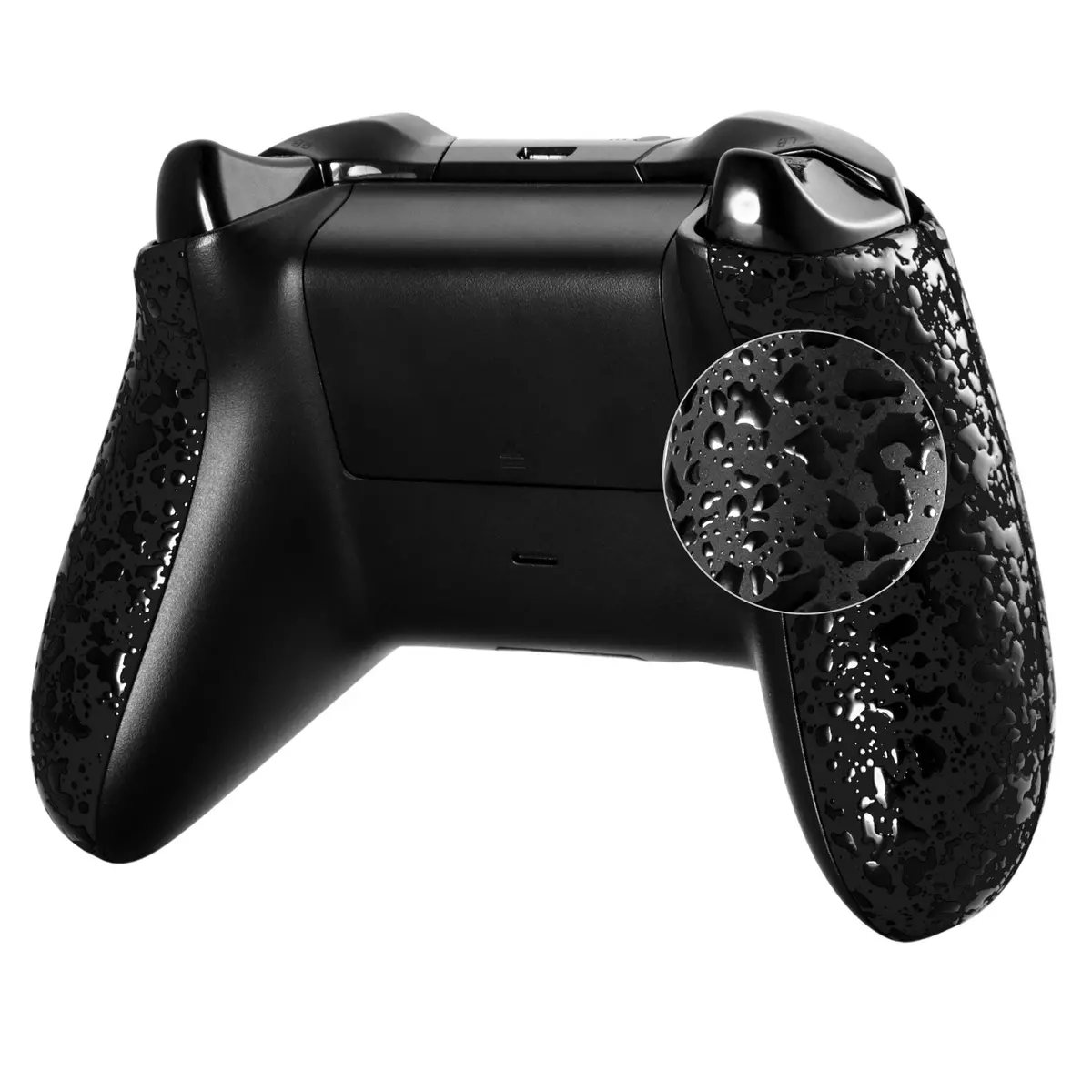Extremerate Replacement Side Rails Handles For Xbox One Controller - Textured Black 1