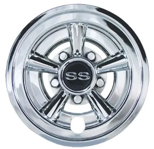 8" Chrome "Ss" Wheel Cover Pn# 4641 1