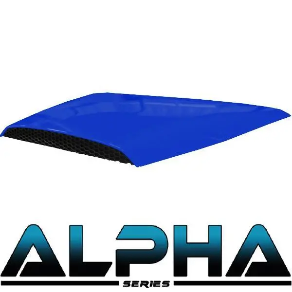 Blue Hood Scoop For Alpha Body Kits Pn# 05-042 1