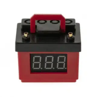 B-Rd Battery Simulation With Voltage Alarm Red And Black 1/10 1